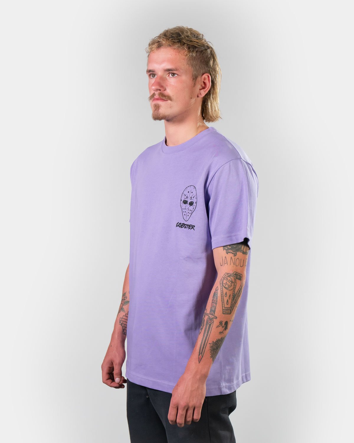 Lobster Hockey Mask purple T-Shirt
